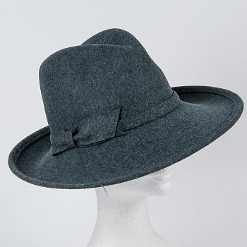 Women's felt hat 16816 anthrazit