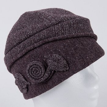 Women's Oluxir hat eggplant