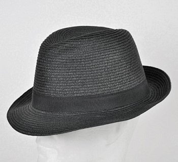 men's summer hat 15157 black 57
