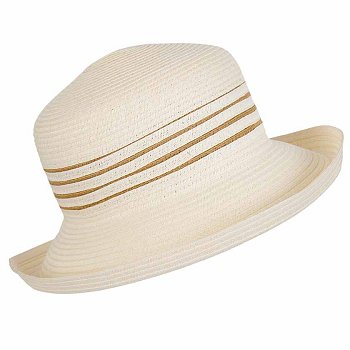 Women's summer hat 23166 cream