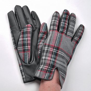 Women's winter gloves 120022GL grey
