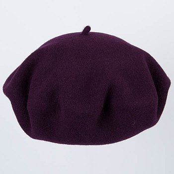 Beret Flora 11.5 eggplant