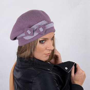 Frodomino women's beret old pink