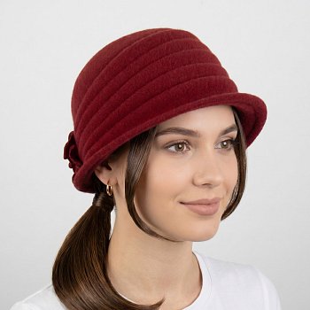 Women's hat Kris burgundy