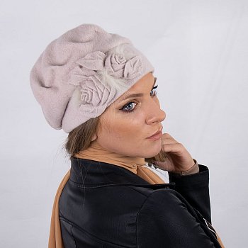 Women's cap Dulce pink