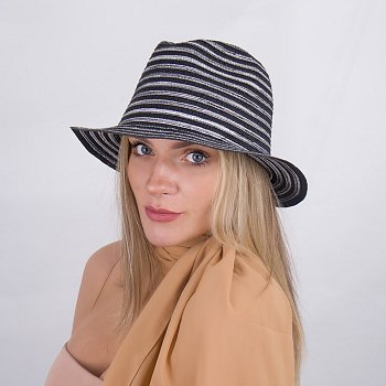 Summer hat 15154 black 59
