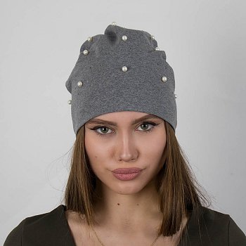 Belida women's hat light grey