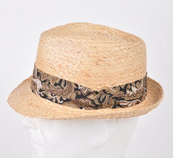 Men's straw hat 16013