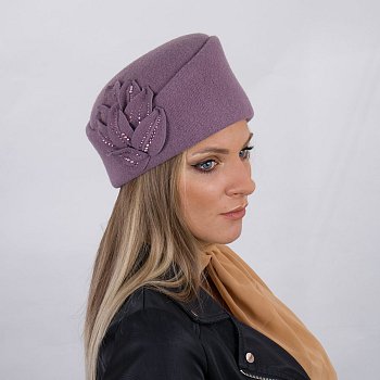 Justa women's fascinator pink