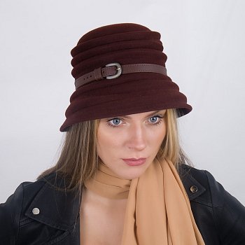 Women's hat 503997 55 brown