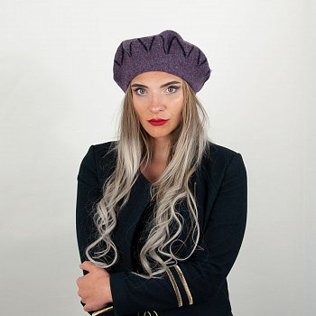 Women's wool beret Flok