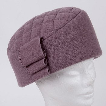 Women's winter hat Paloma pink
