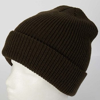 Knitted hat 219591HC olive