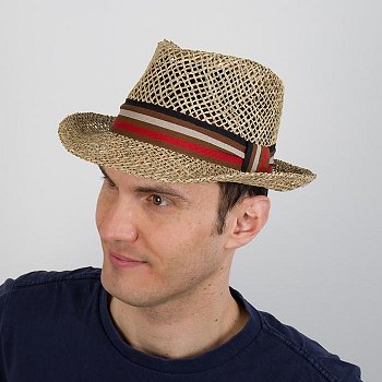 Men's straw hat 23033new