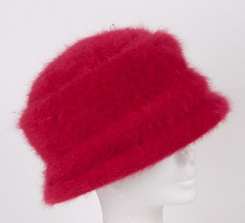 Angora women's hat 6925